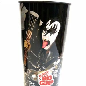KISS GENE SIMMONS 7-ELEVEN DR PEPPER SUPER BIG GULP CUP FROM 2010